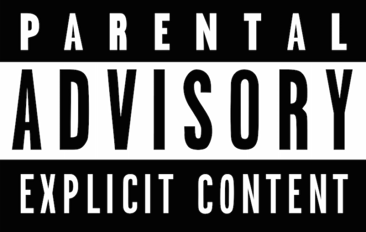 Parental advisory label