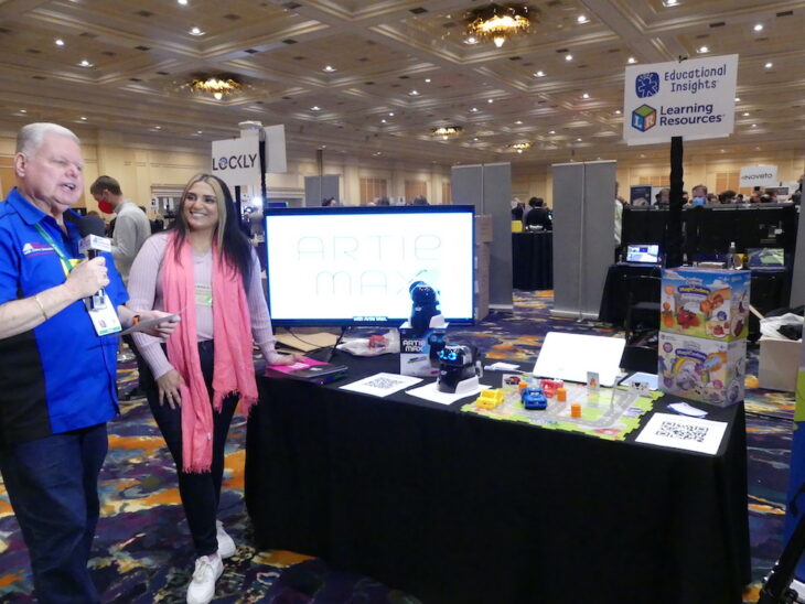 Dave interviewing Aixa